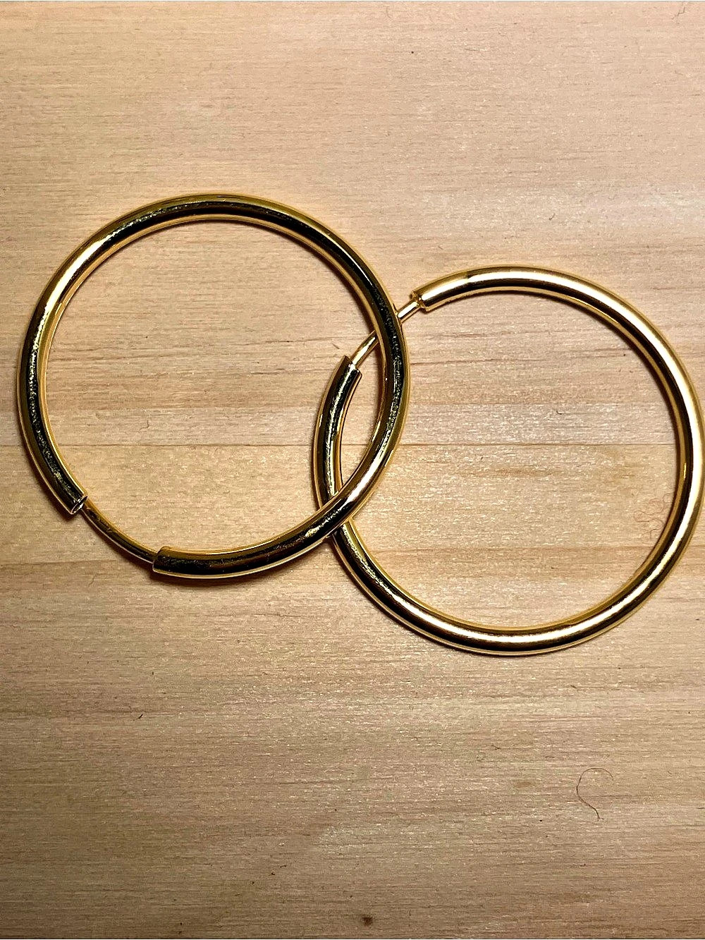 Maria Black Senorita 25 Gold Hoop Earrings